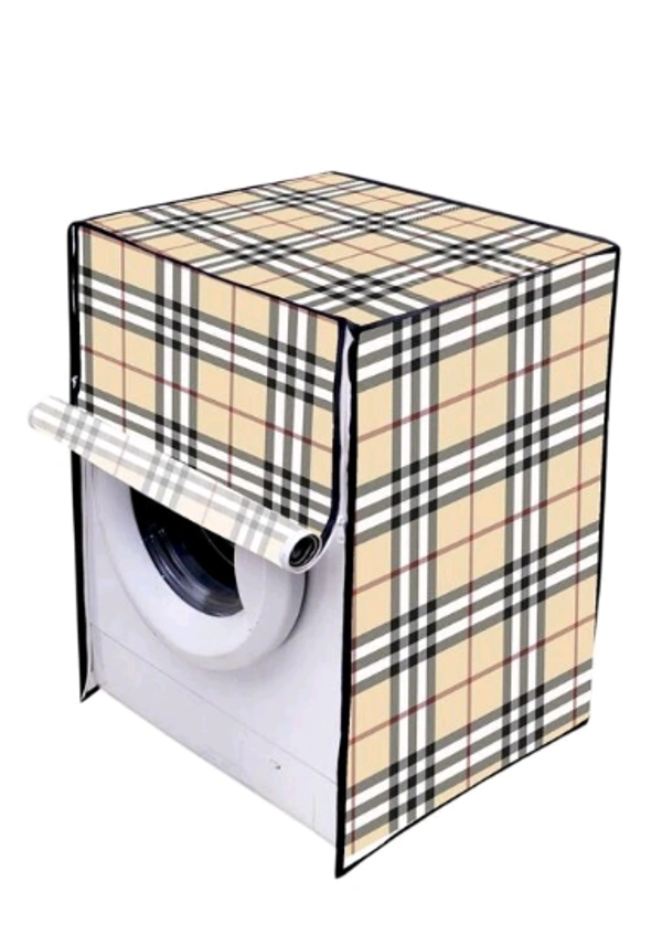 PVC Printed Font loading Machine Covers Dimensions (25"*23.5"*33") and Capacity (320) Liters - 320 Liter, PVC, Pack of 1